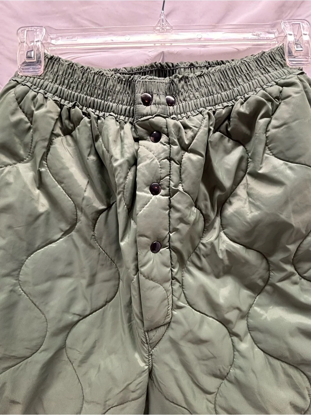 VTG USAF Military Pants Mens Sz M Green CWU-9/P Flyers Trousers Quilted Liner